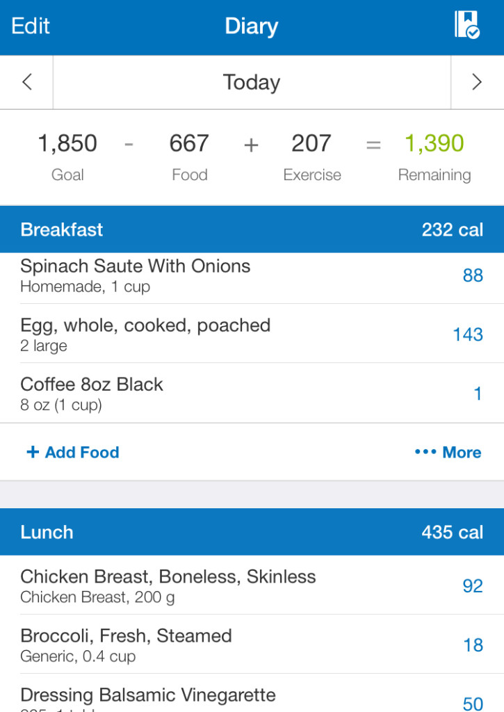 best meal tracking app